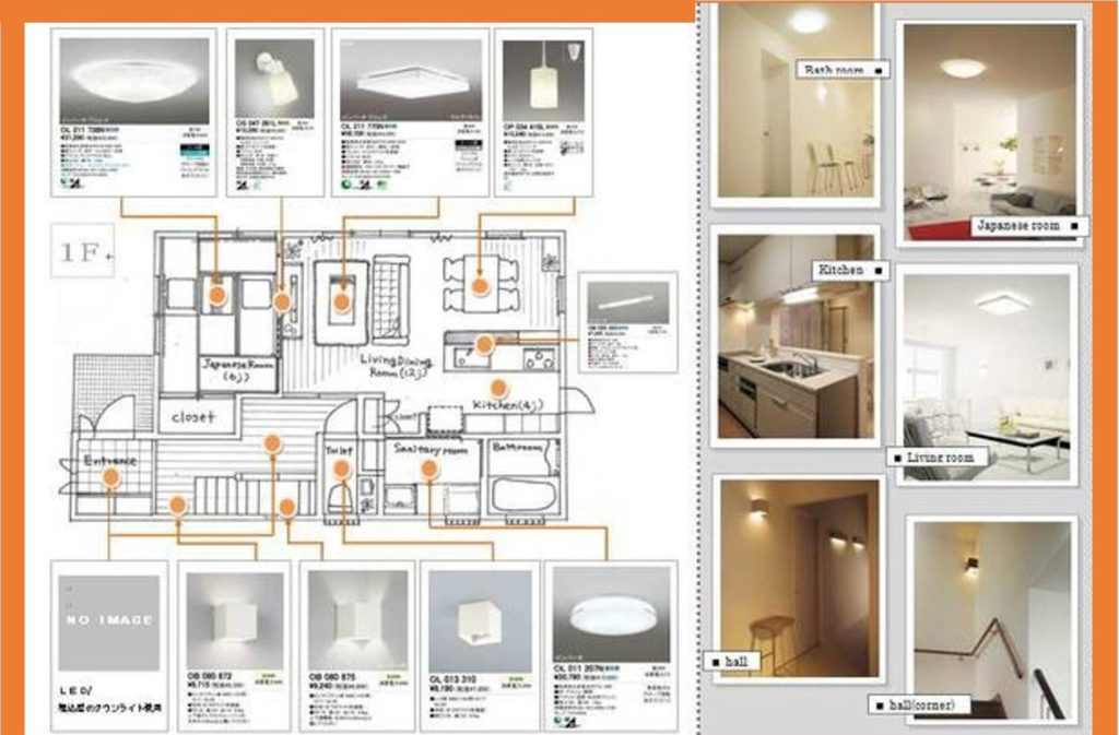 照明提案 第2章 ひかりで贅沢 灯り計画
